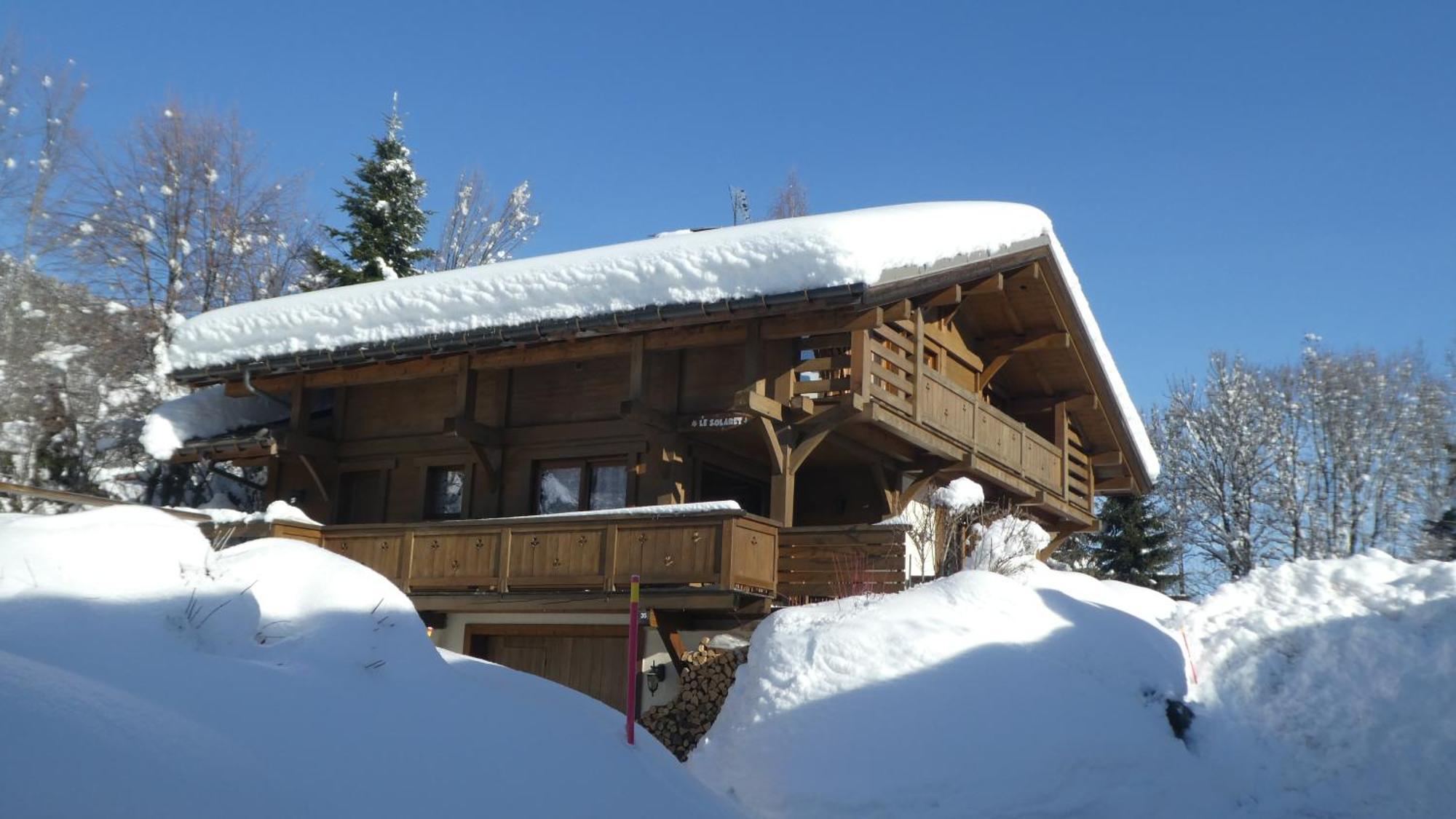 Chalet Le Solaret Megève Esterno foto